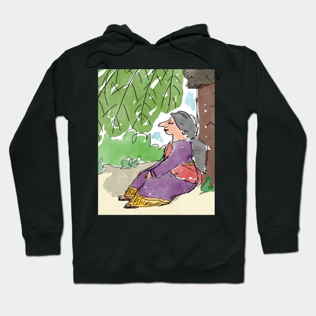 Deborah the Prophetess Art Hoodie by MSBoydston